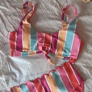 Imagine Perry 2 piece Swimsuit size large